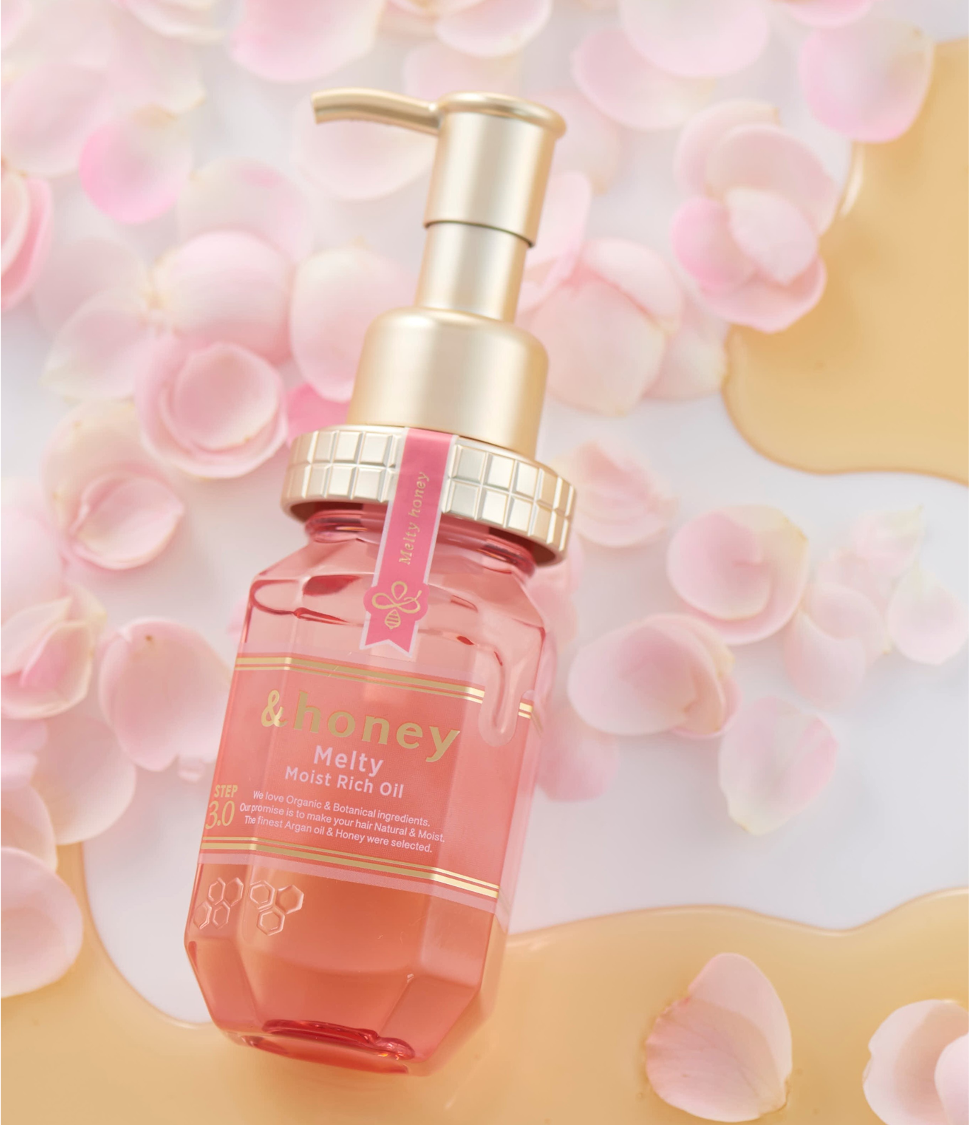 超うるツヤ髪になれちゃう♡ 『＆honey Melty』よりヘアオイルが新登場