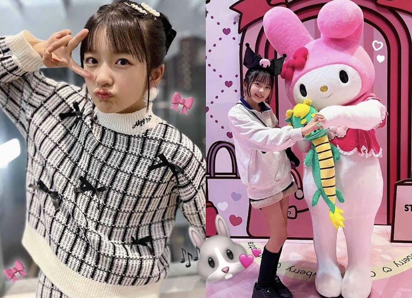 安藤 美桜☆ブログ】ピューロランドでマイメロちゃんからファンサ