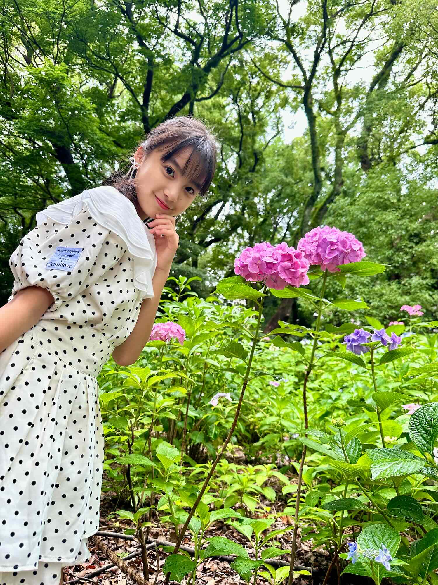 土井 ありさ☆ブログ】NEWハリボーをゲット❤️‍🔥あじさい園と稲荷