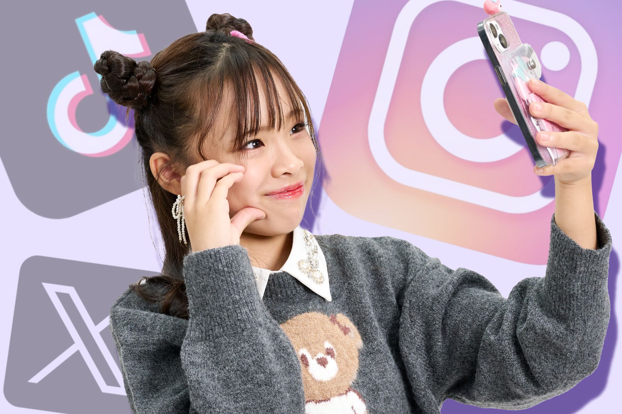 カリスマ読者モデルのSNS事情&スマホケースを紹介！〜めぃめろへん