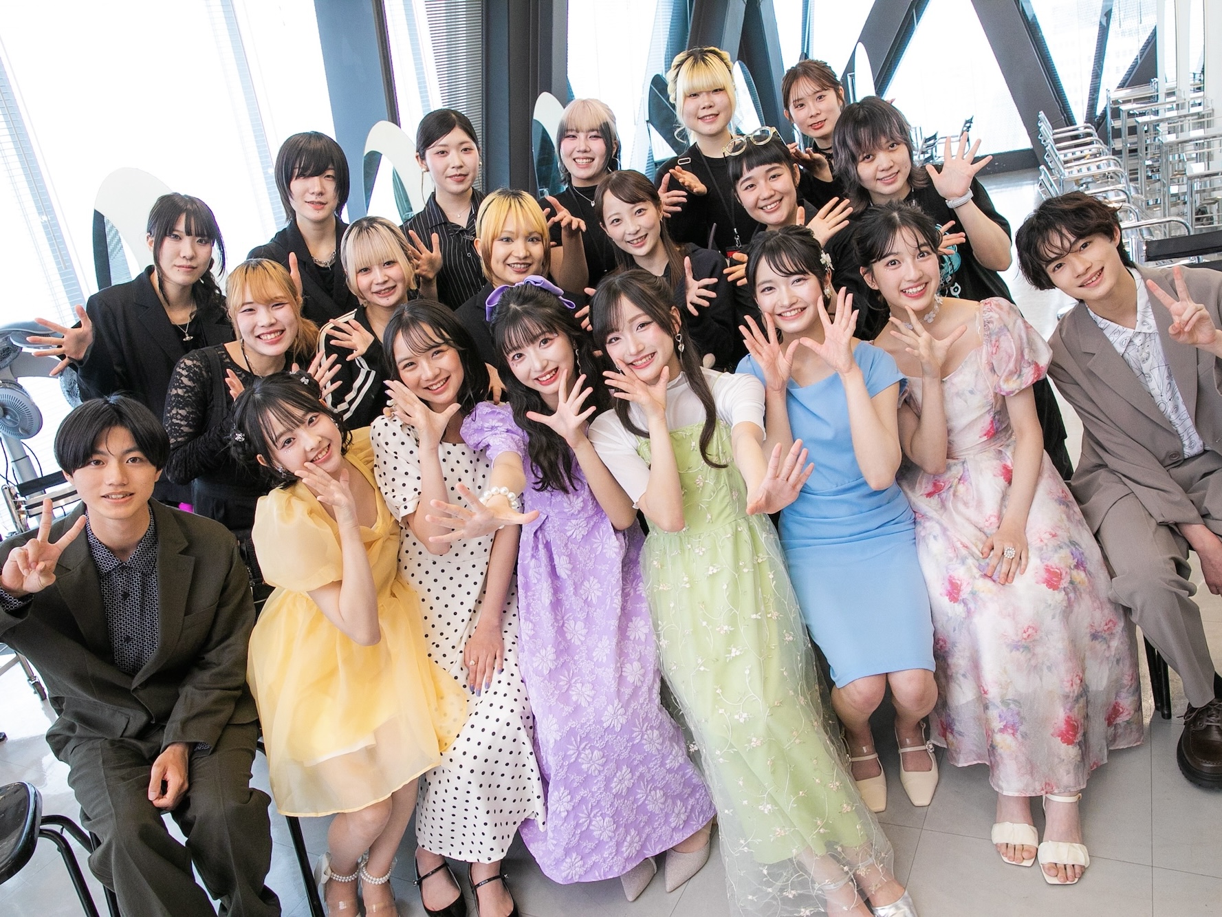 東京モード学園×ニコ☆プチ卒業式2025】卒業プチ㋲6名のヘアメイクを