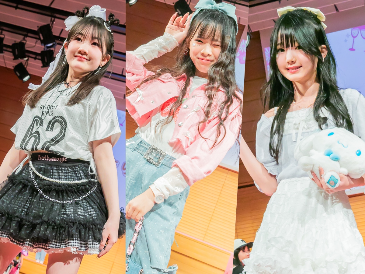 新体制の読リーをひっぱる3人☆】まりちゃん、めぃめろ、ゆめにゃんっ