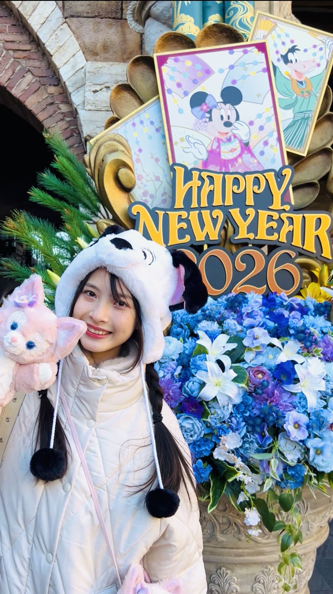 青島 希愛☆ブログ】ディズニー＆SHIBUYA SKYに行ってきたよ✨／冬に