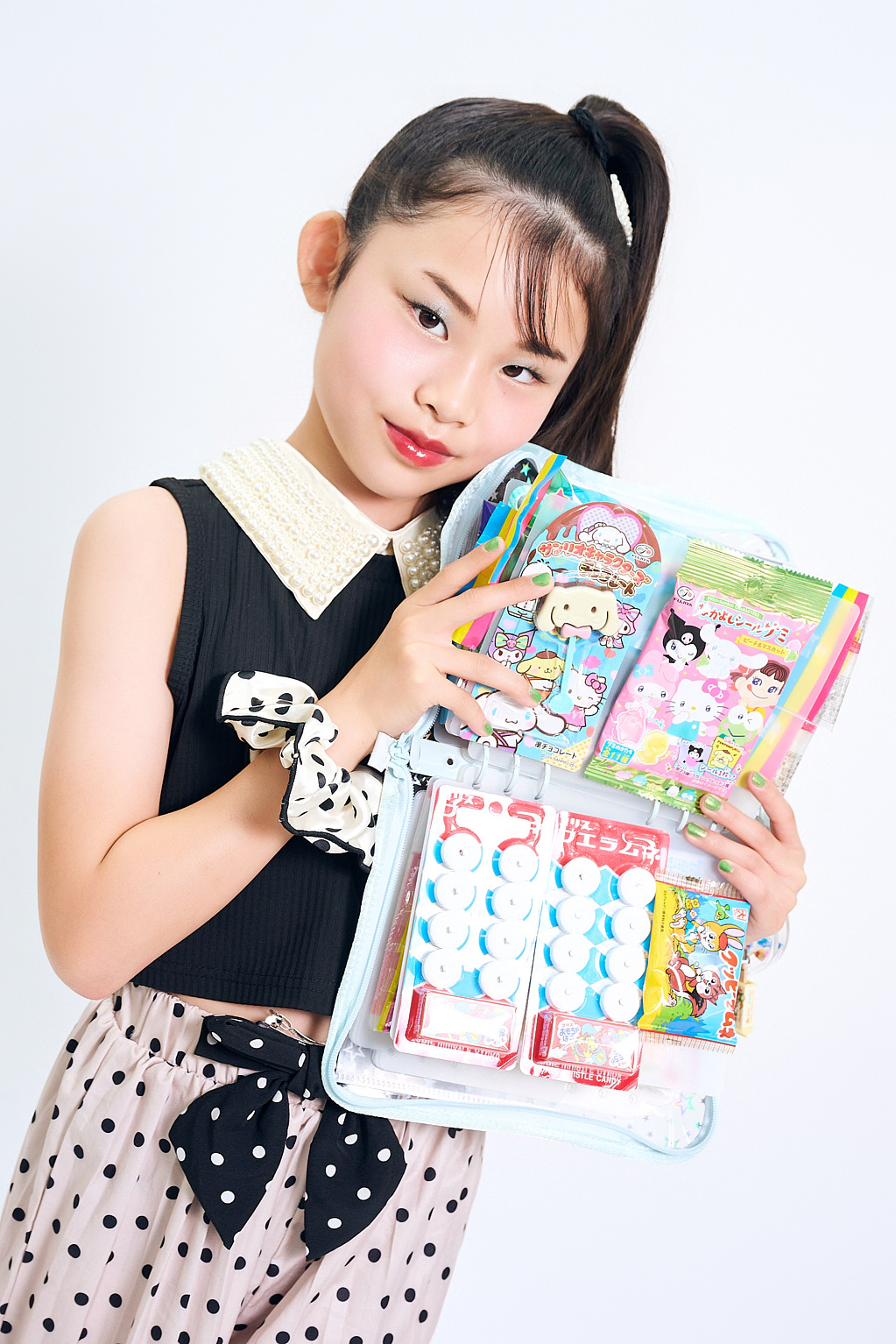 小学生読者モデル18名のお菓子帳大公開☆】ファイルや貼り方など作り方