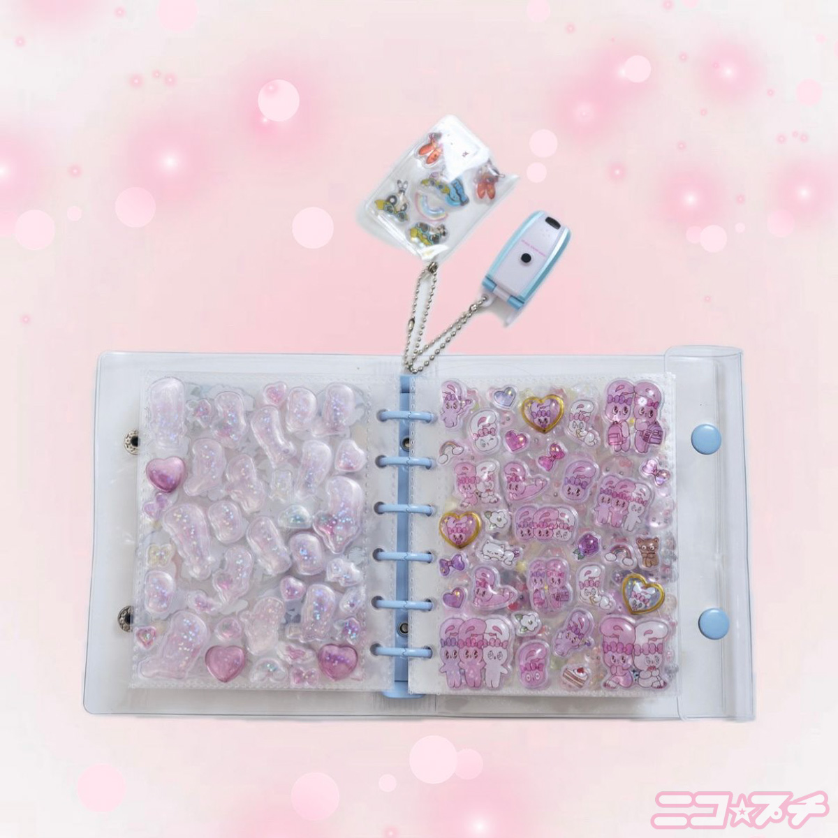 たまごっち＆しずくちゃんのボンドロが大量!!】プチ㋲のシール帳紹介